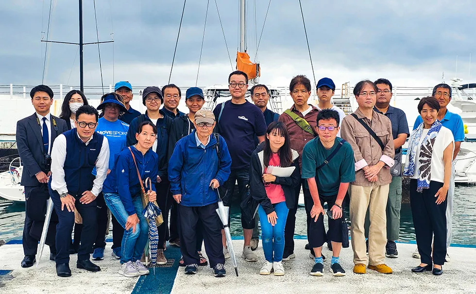 藻場再生の見学会