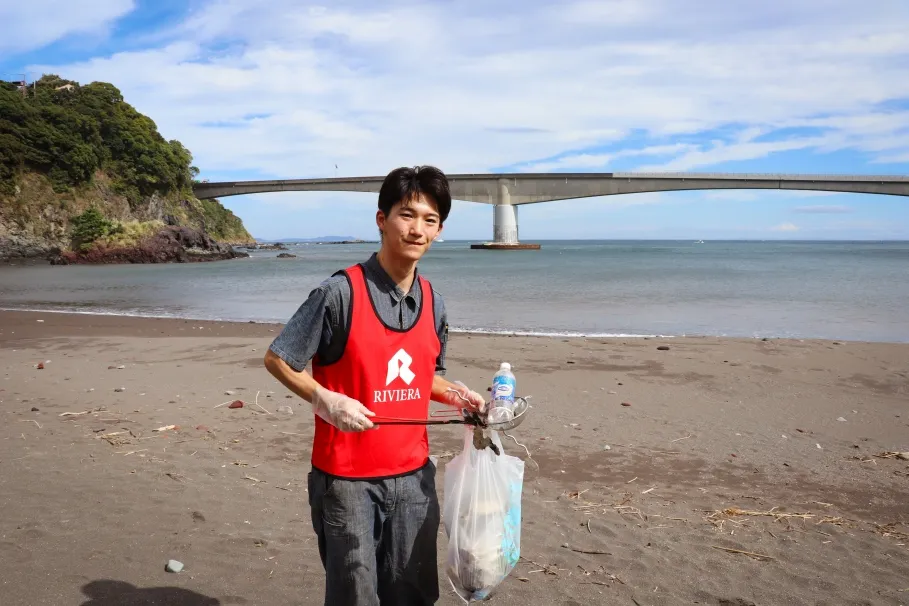 リビエラ湘南ビーチクリーン真鶴町