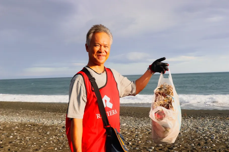 リビエラ湘南ビーチクリーン二宮町