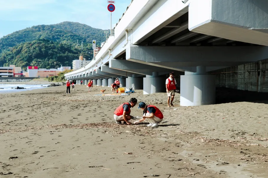 リビエラ湘南ビーチクリーン湯河原町