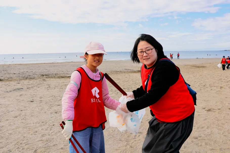 リビエラ湘南ビーチクリーン鎌倉市