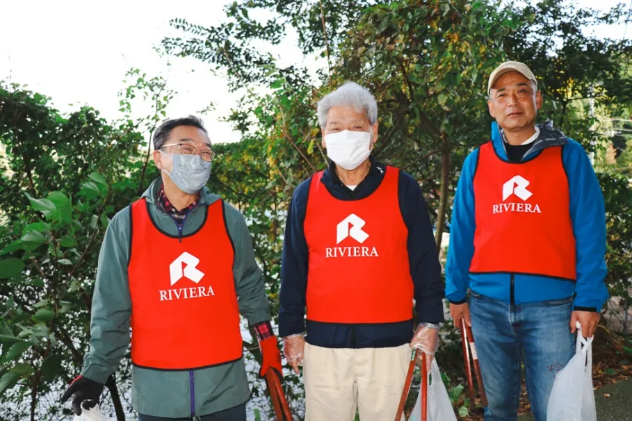 リビエラ湘南ビーチクリーン三浦市