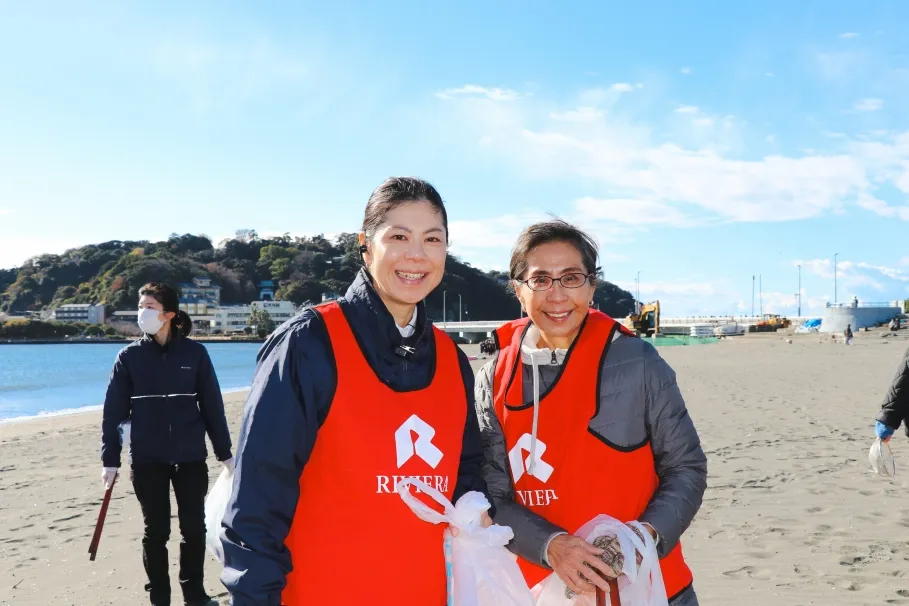 リビエラ湘南ビーチクリーン藤沢