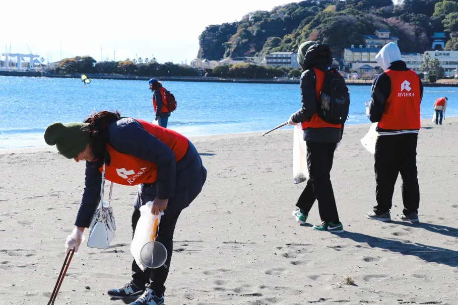 リビエラ湘南ビーチクリーン藤沢