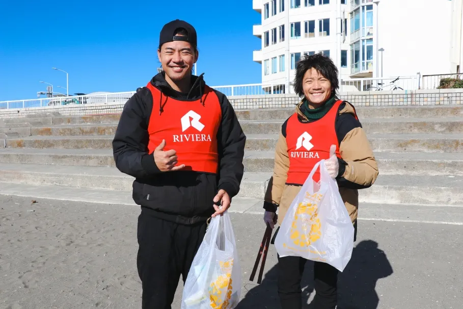 リビエラ湘南ビーチクリーン藤沢