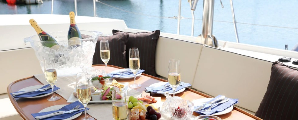 写真：ケータリング