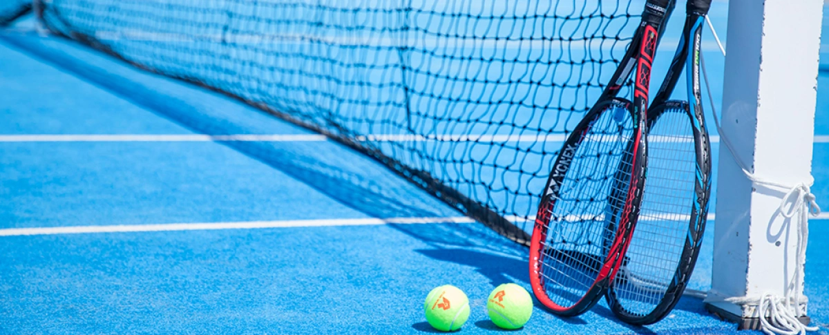 写真:テニススクール