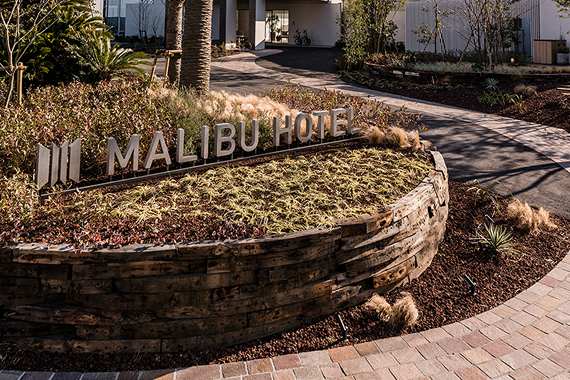 写真：ホテル外