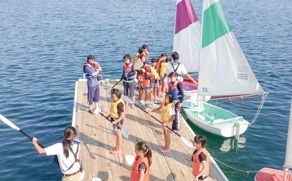 写真：海洋教育の様子