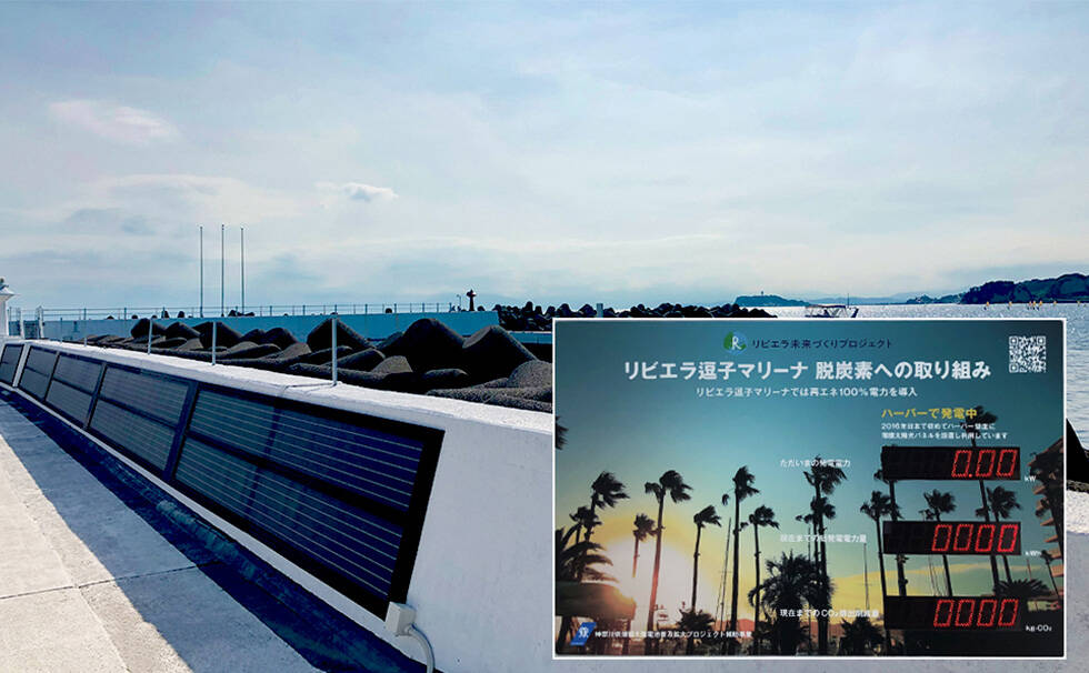 リビエラ逗子マリーナ 脱炭素への取り組み