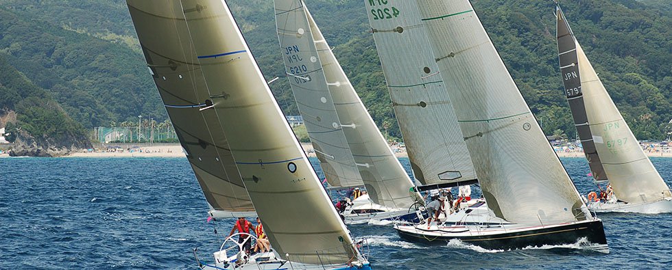 画像:ヨットレース