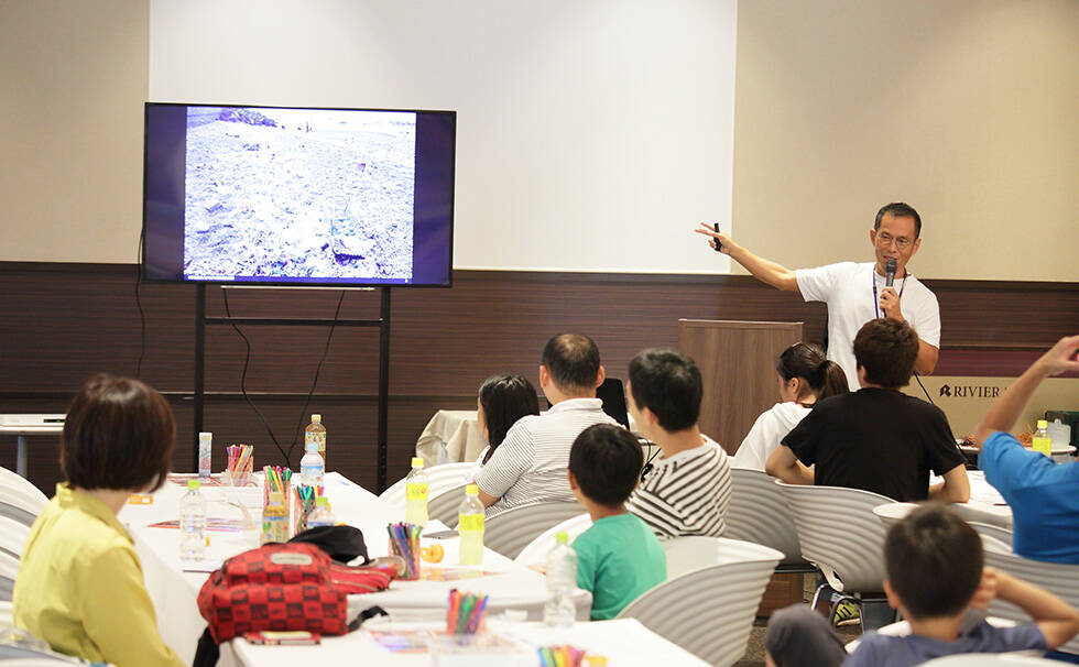 写真:海ごみセミナーの様子