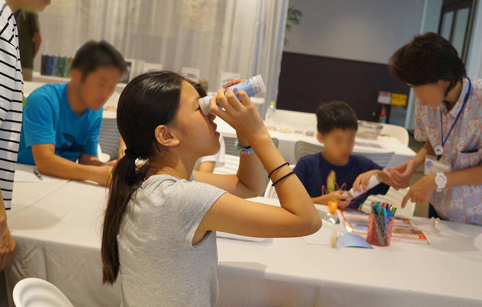 写真:海ごみワークショップの様子