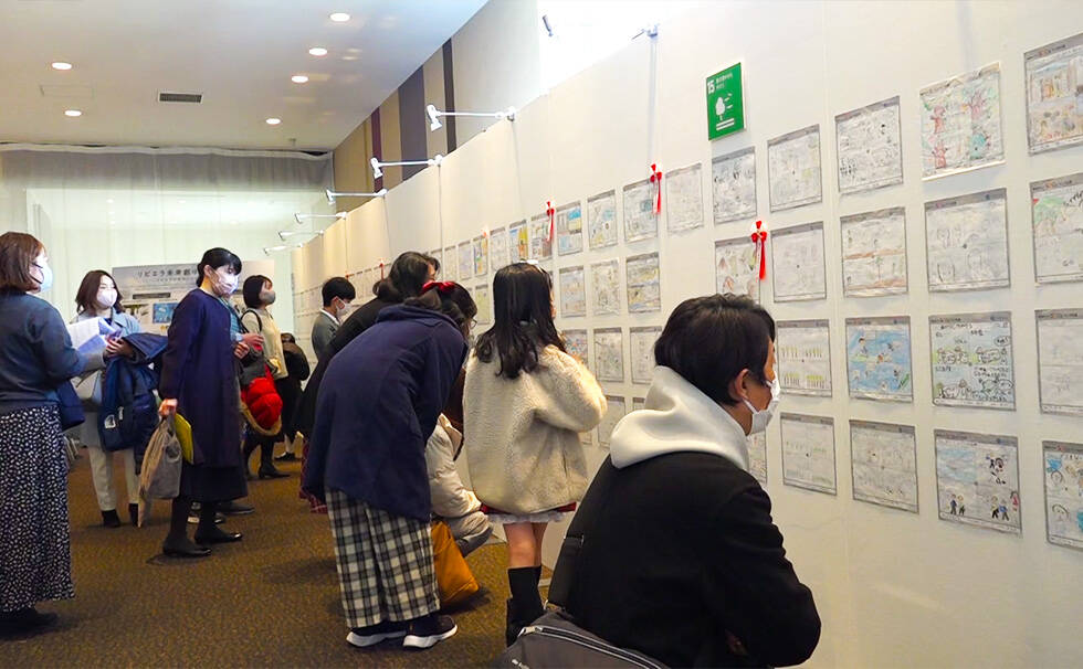 写真:展覧会の様子