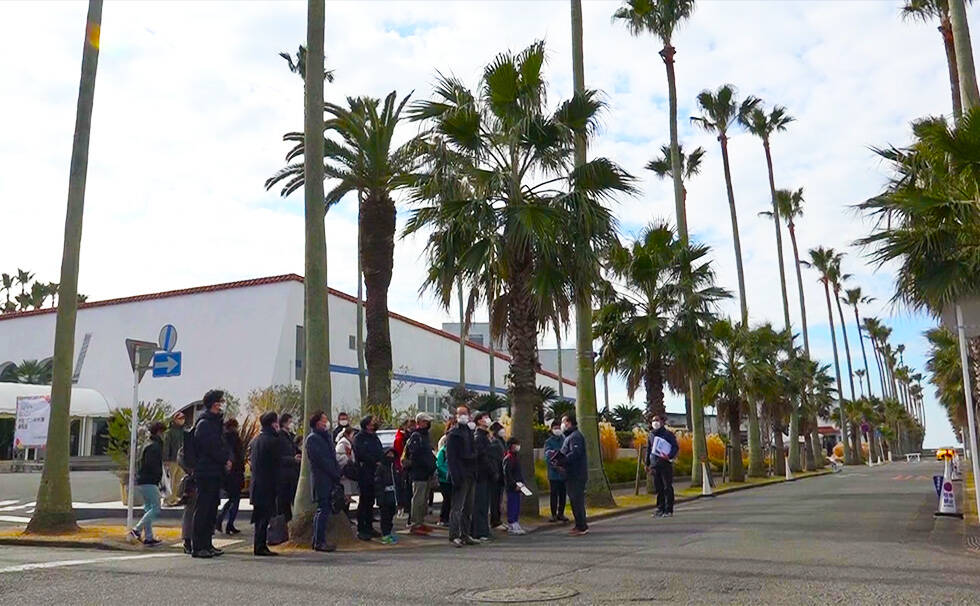 写真:SDGsバックヤードツアー