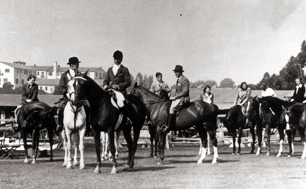 1930年代当時のポロクラブ