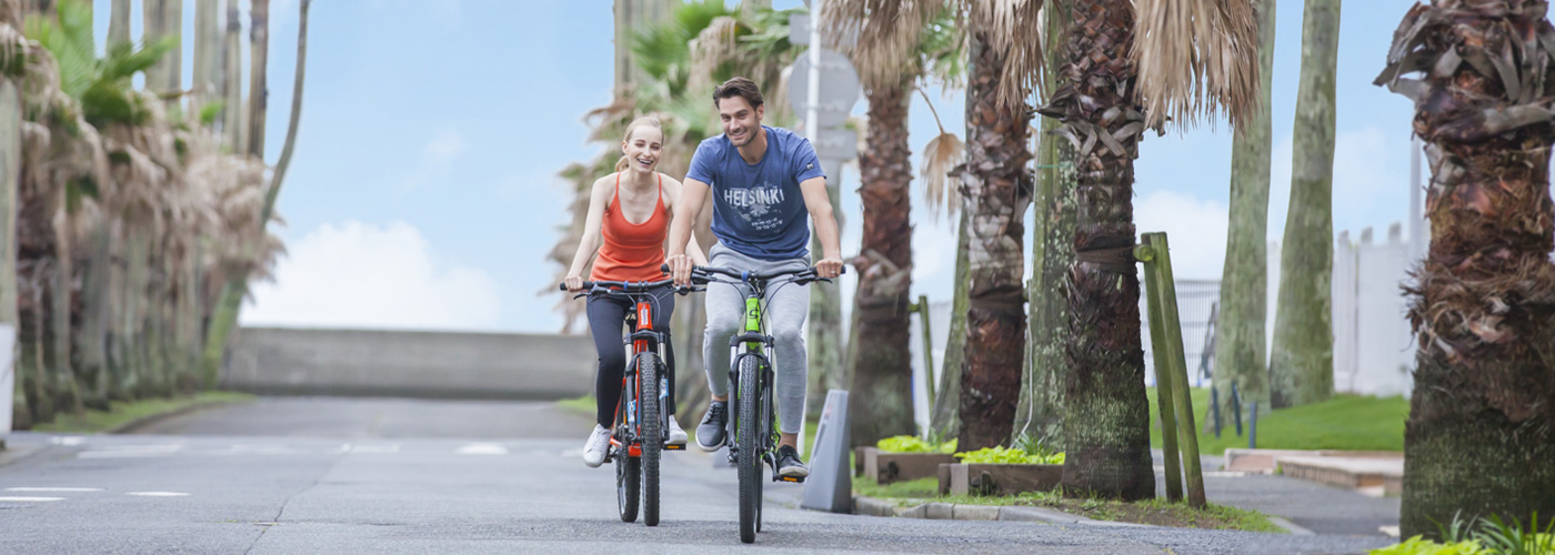 写真:サイクリング