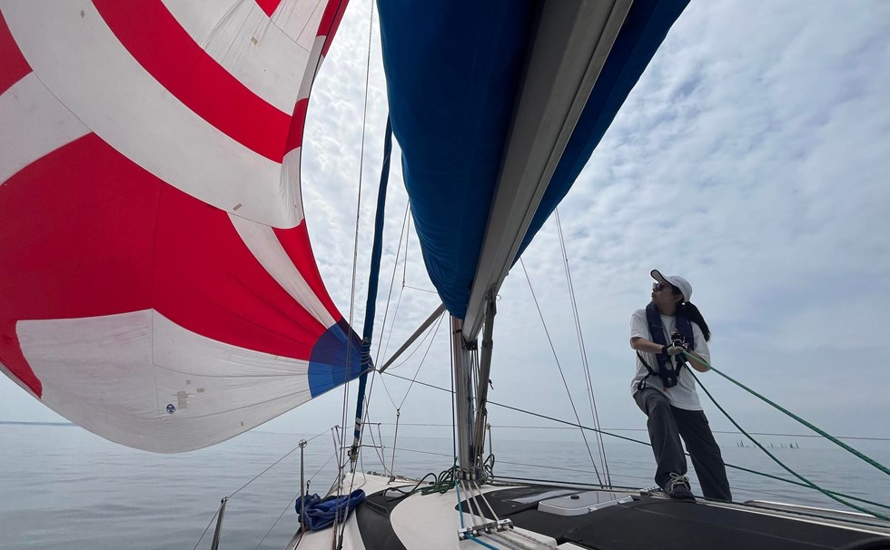 写真：セーリングスクール