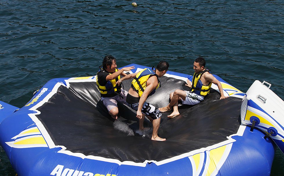 海上アスレチック