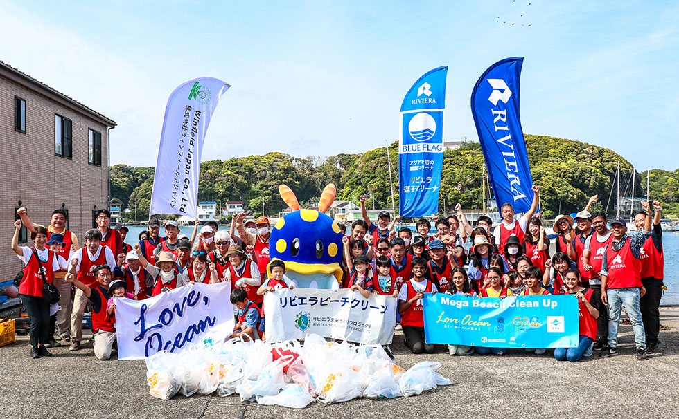 リビエラ湘南ビーチクリーン