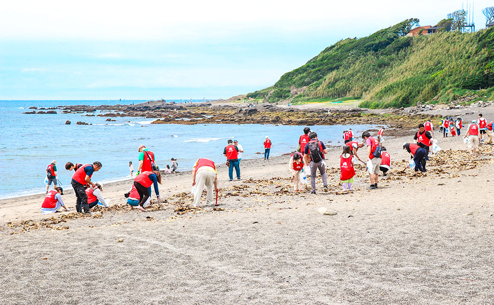 第6回LOVE OCEAN リビエラ湘南ビーチクリーン