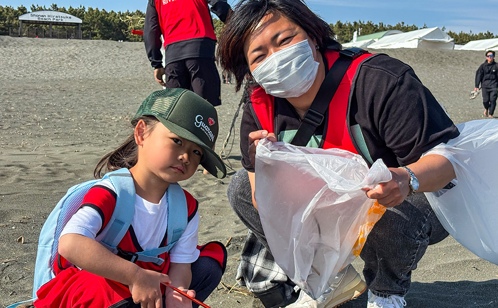 第6回LOVE OCEAN リビエラ湘南ビーチクリーン