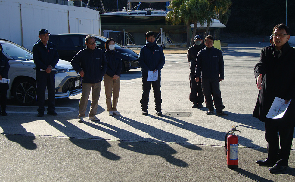 三浦　避難訓練の様子