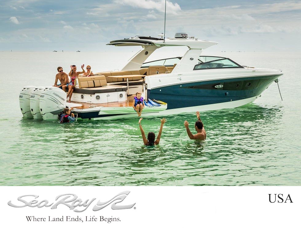 SeaRayR Where Land Ends, Life Begins USA