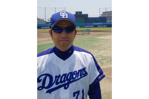 写真:波留敏夫さん(中日コーチ)