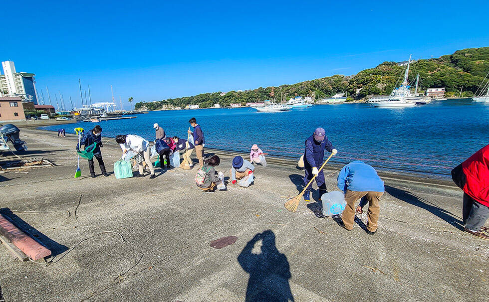 写真:リビエラ湘南ビーチクリーン