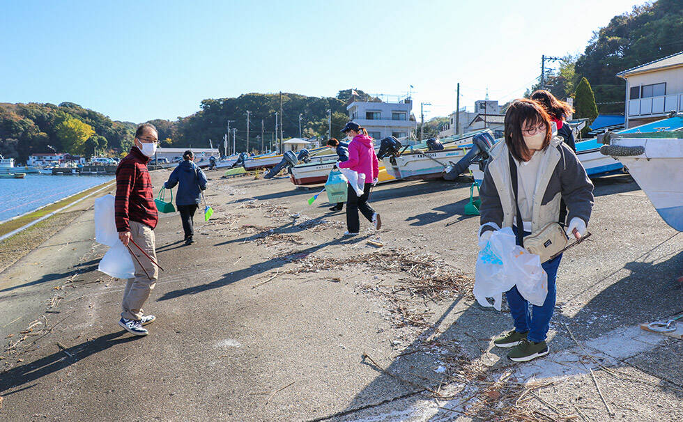 写真:リビエラ湘南ビーチクリーン