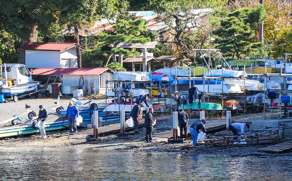 写真:リビエラ湘南ビーチクリーン