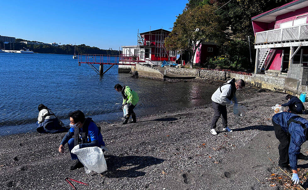 写真:リビエラ湘南ビーチクリーン