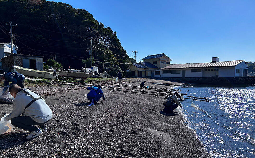 写真:リビエラ湘南ビーチクリーン