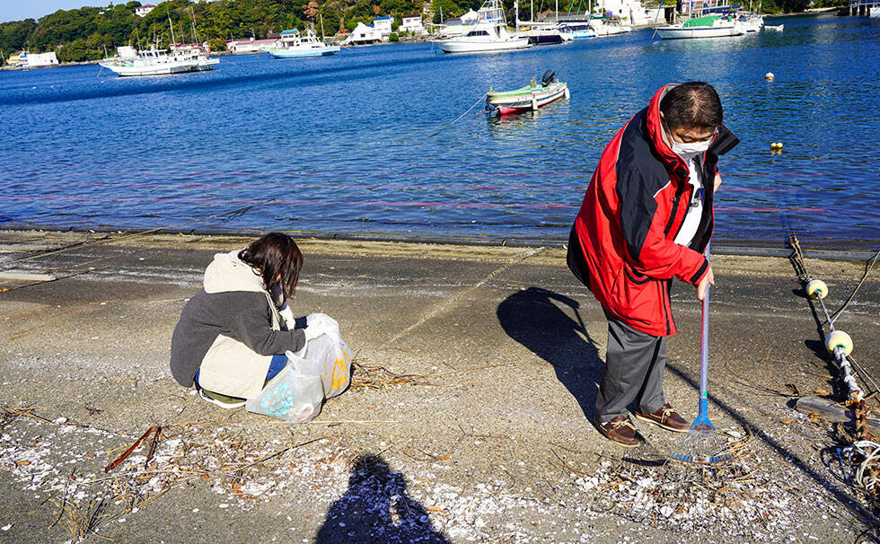 写真:リビエラ湘南ビーチクリーン