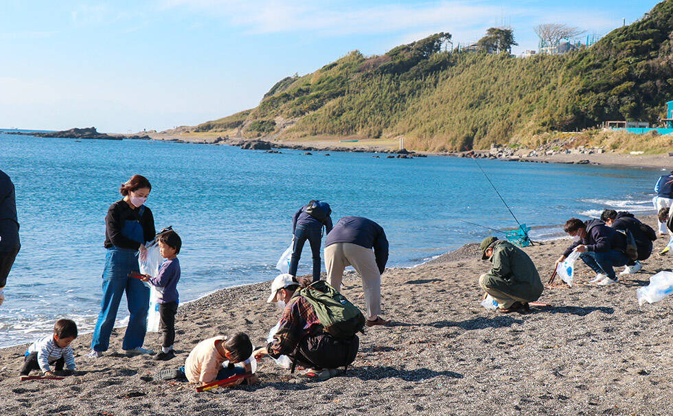 写真:リビエラ湘南ビーチクリーン