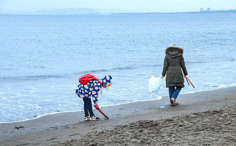写真:リビエラ湘南ビーチクリーン