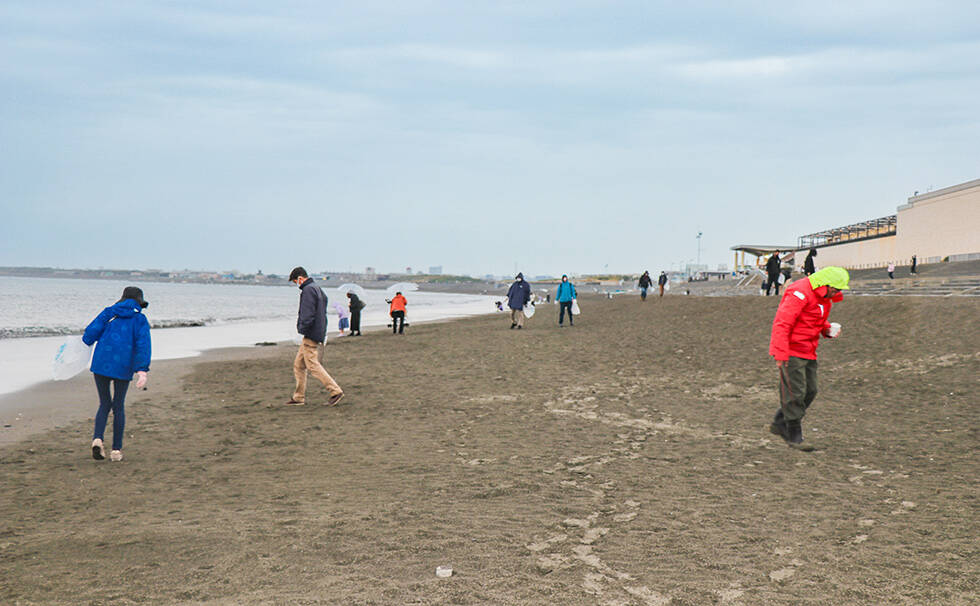 写真:リビエラ湘南ビーチクリーン