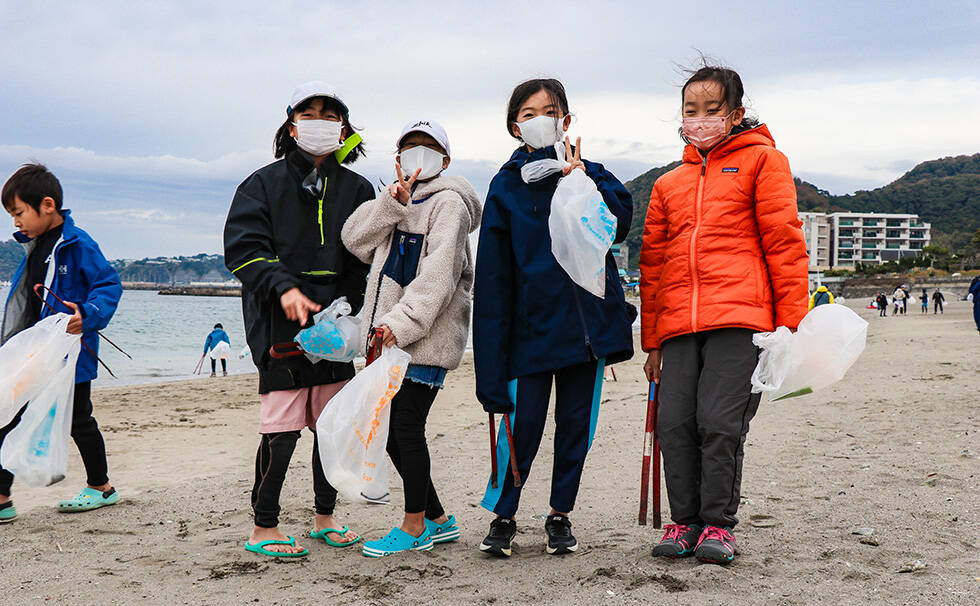 写真:リビエラ湘南ビーチクリーン