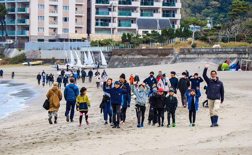 写真:リビエラ湘南ビーチクリーン