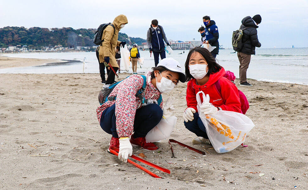 写真:リビエラ湘南ビーチクリーン