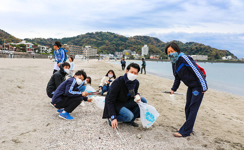 写真:リビエラ湘南ビーチクリーン