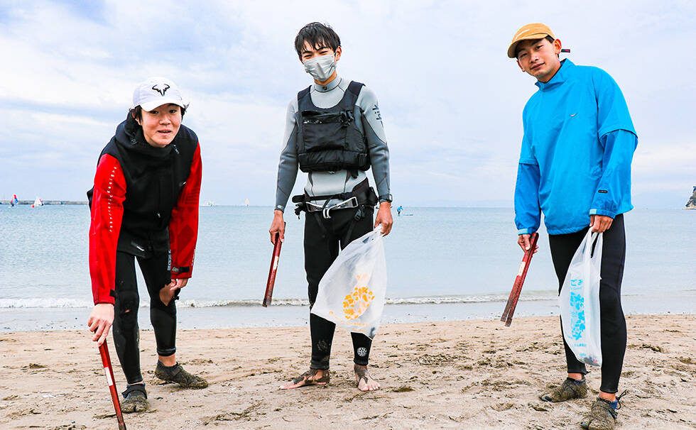 写真:リビエラ湘南ビーチクリーン