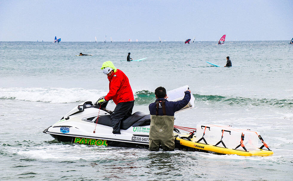 写真:リビエラ湘南ビーチクリーン