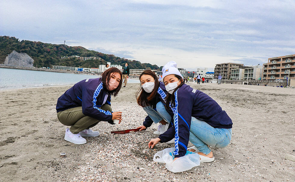 写真:リビエラ湘南ビーチクリーン