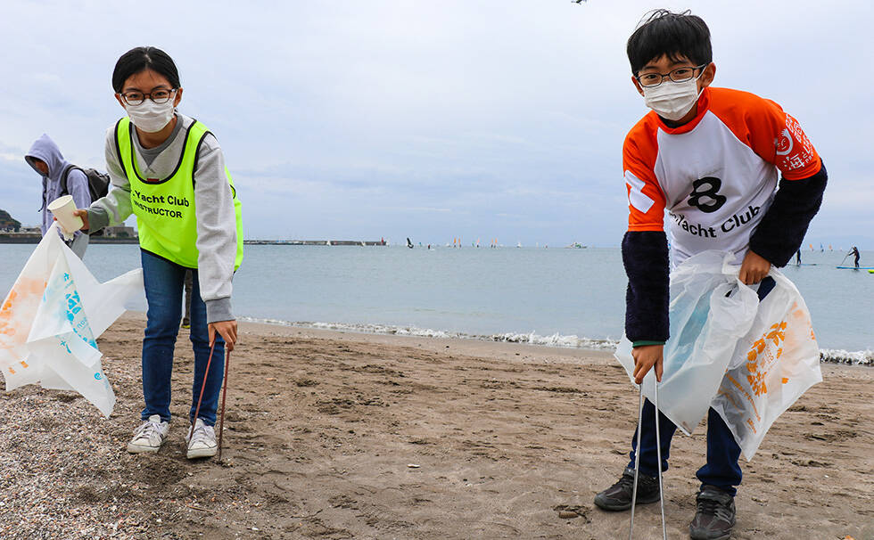 写真:リビエラ湘南ビーチクリーン