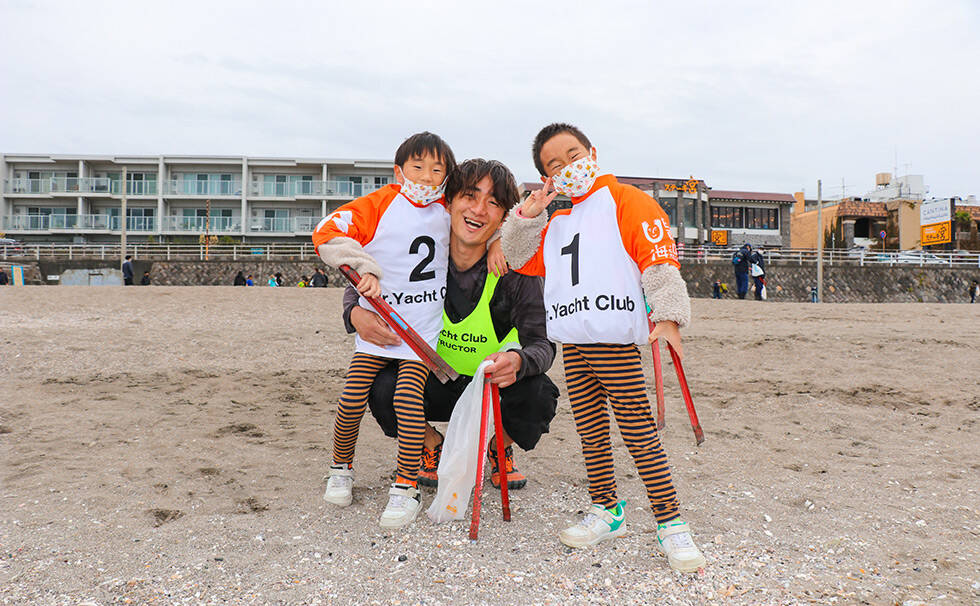 写真:リビエラ湘南ビーチクリーン