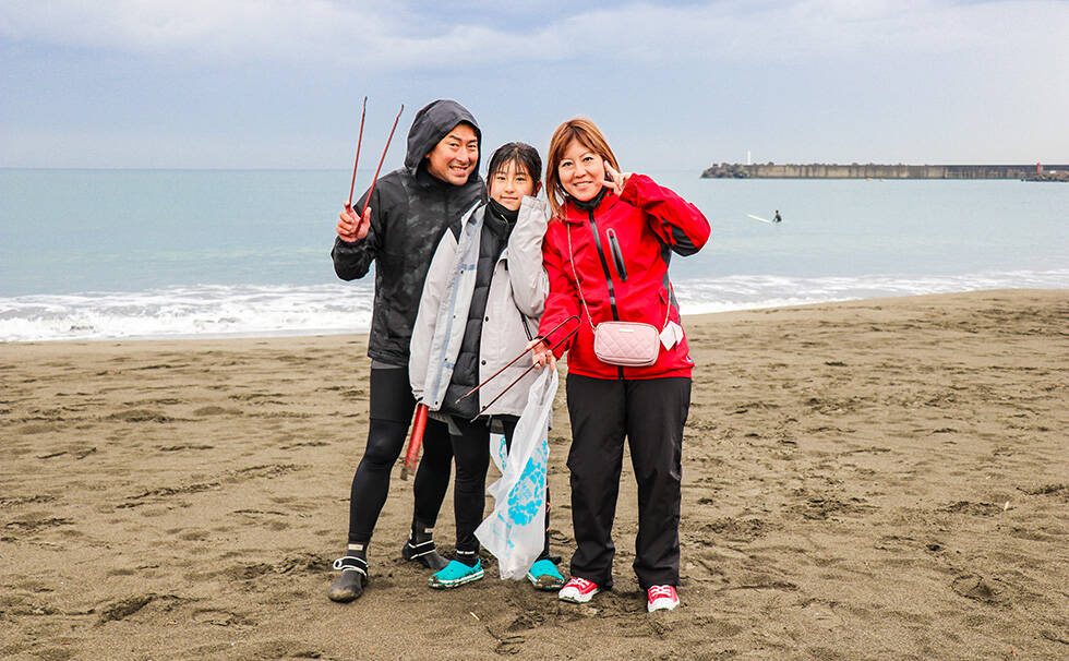 写真:リビエラ湘南ビーチクリーン