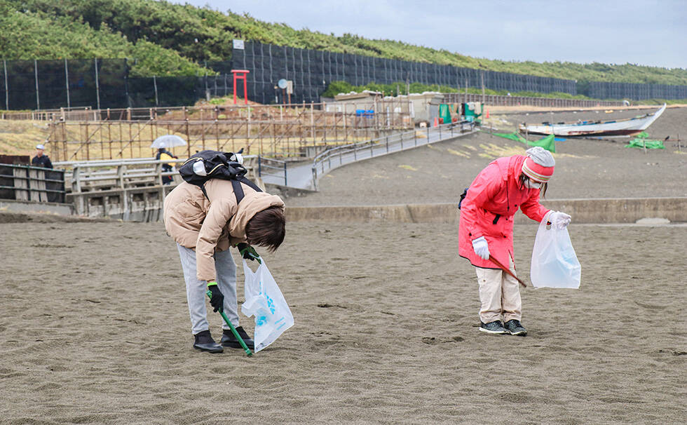 写真:リビエラ湘南ビーチクリーン