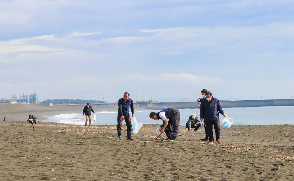 写真:リビエラ湘南ビーチクリーン